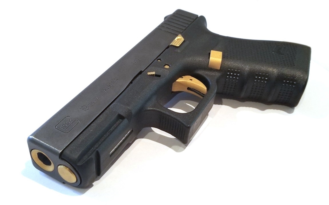 2-Pack Extended Magazine Release For Glock Gen 4 & 5 – Fits 17 19 26 34 – 8 Color Options