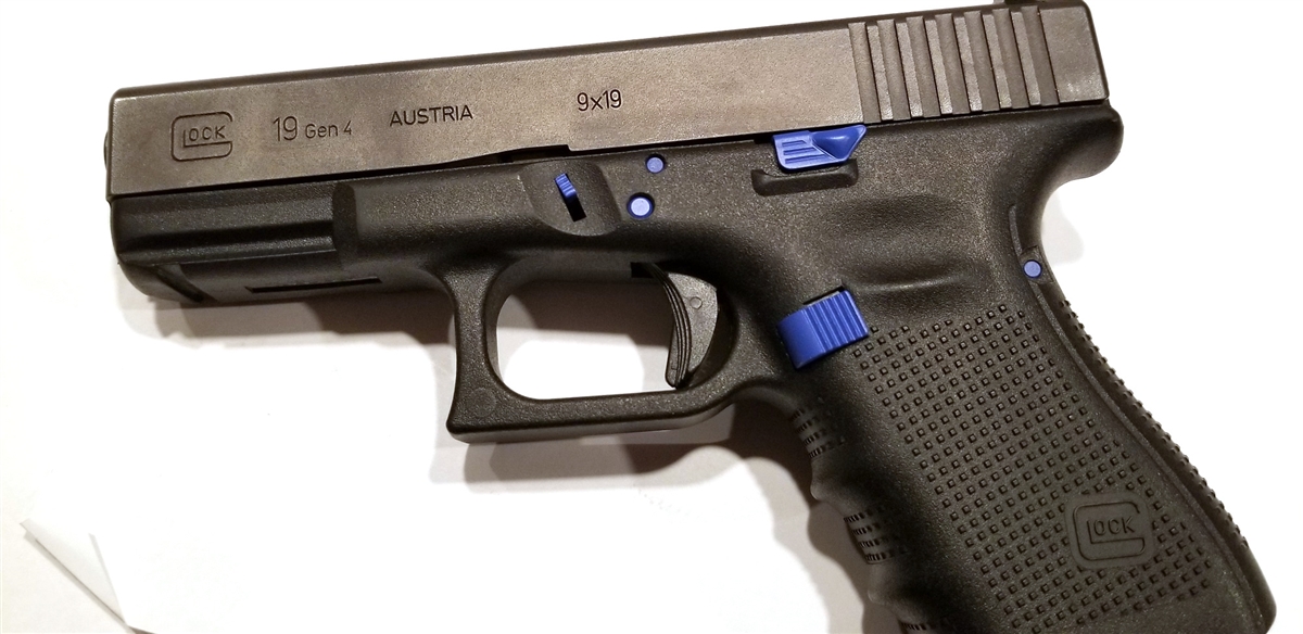 Polished Chrome Extended Controls Kit for Gen 3 GLOCK Models 17 19 26 34 for sale online