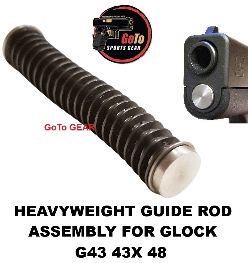 GoTo SPORTS GEAR Stainless Steel Heavyweight Guide Rod Assembly Single ...